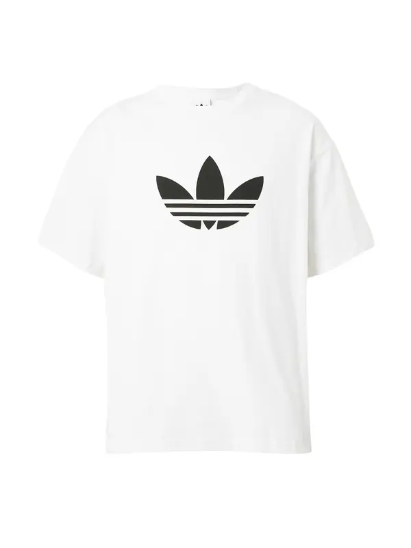 ADIDAS ORIGINALS ADIDAS ORIGINALS Majica 'Adicolor Trefoil'  crna / bijela