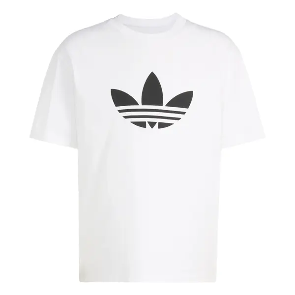ADIDAS ORIGINALS ADIDAS ORIGINALS Majica 'Adicolor Trefoil'  crna / bijela