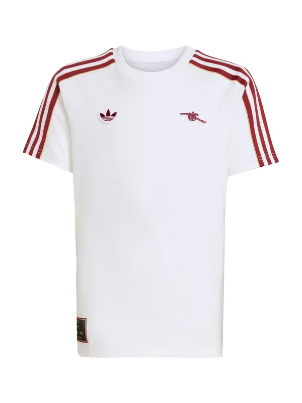 ADIDAS ORIGINALS ADIDAS ORIGINALS Majica 'Arsenal Terrace Icons'  tamno crvena / bijela