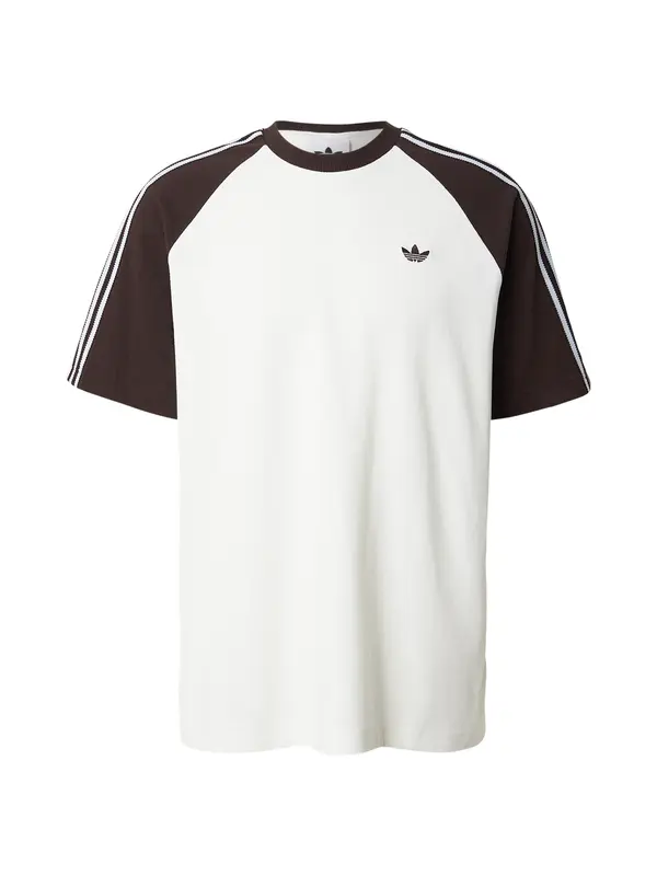 ADIDAS ORIGINALS ADIDAS ORIGINALS Majica 'BRITCORE'  čokolada / bijela