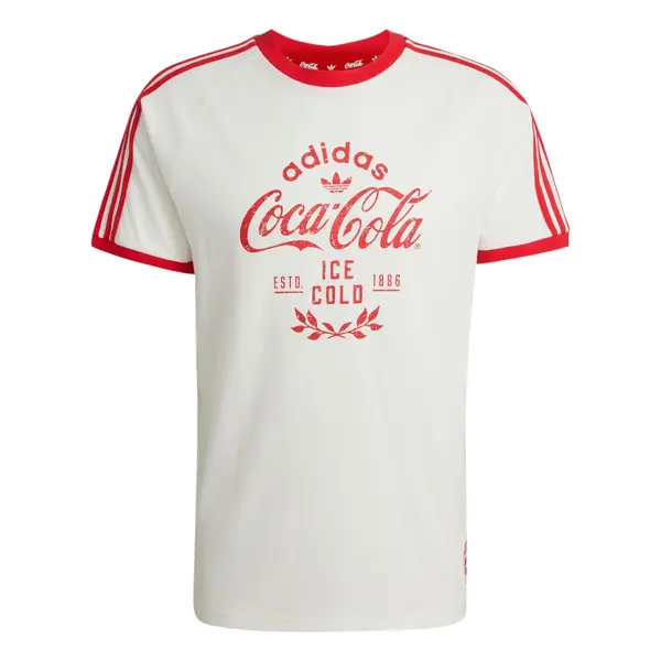 ADIDAS ORIGINALS ADIDAS ORIGINALS Majica 'Coca Cola Classic'  crvena / bijela