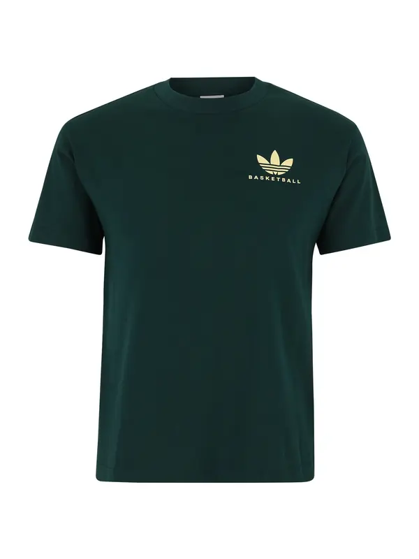 ADIDAS ORIGINALS ADIDAS ORIGINALS Majica 'INTERCON'  pastelno žuta / kraljevski zelena