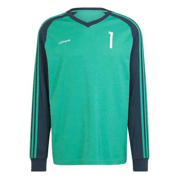 ADIDAS ORIGINALS ADIDAS ORIGINALS Majica 'Jersey'  morsko plava / zelena