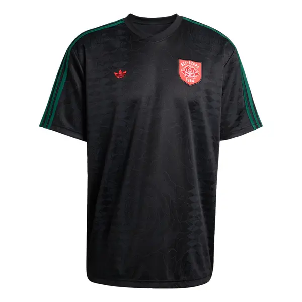 ADIDAS ORIGINALS ADIDAS ORIGINALS Majica 'Jersey Roses'  tamno zelena / crvena / crna / bijela