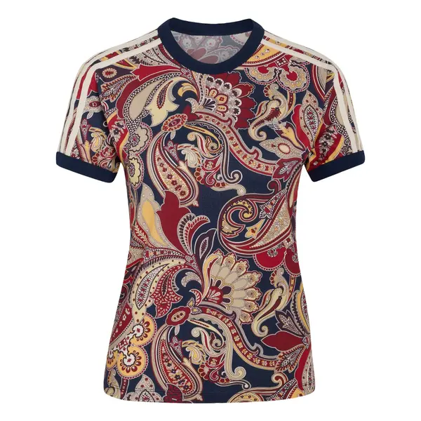 ADIDAS ORIGINALS ADIDAS ORIGINALS Majica 'Liberty London Cali'  mornarsko plava / smeđa / svijetlosmeđa / crvena