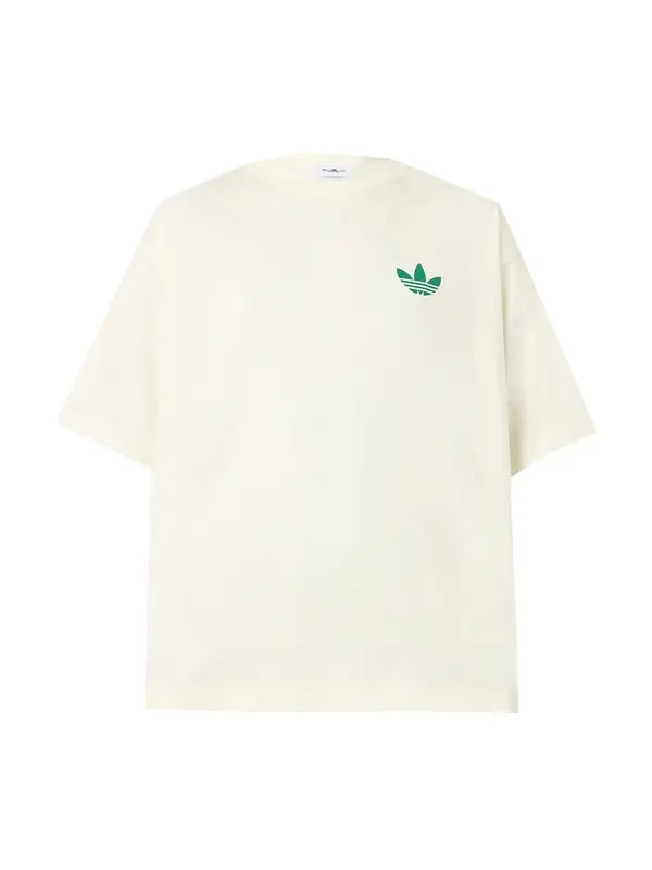 ADIDAS ORIGINALS ADIDAS ORIGINALS Majica 'MOUNTAIN'  narančasto žuta / zelena / vuneno bijela