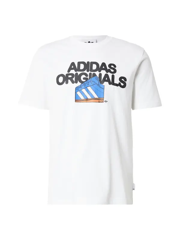 ADIDAS ORIGINALS ADIDAS ORIGINALS Majica  pijesak / plava / crna / bijela