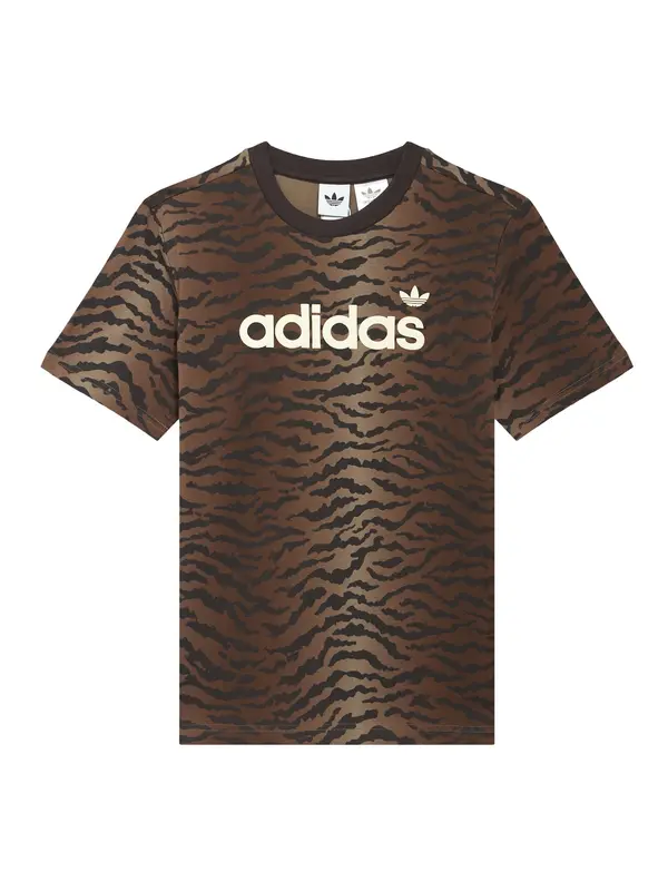 ADIDAS ORIGINALS ADIDAS ORIGINALS Majica  smeđa / cappuccino / crna / bijela