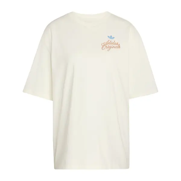 ADIDAS ORIGINALS ADIDAS ORIGINALS Majica 'Summer Glow'  svijetloplava / senf / vuneno bijela