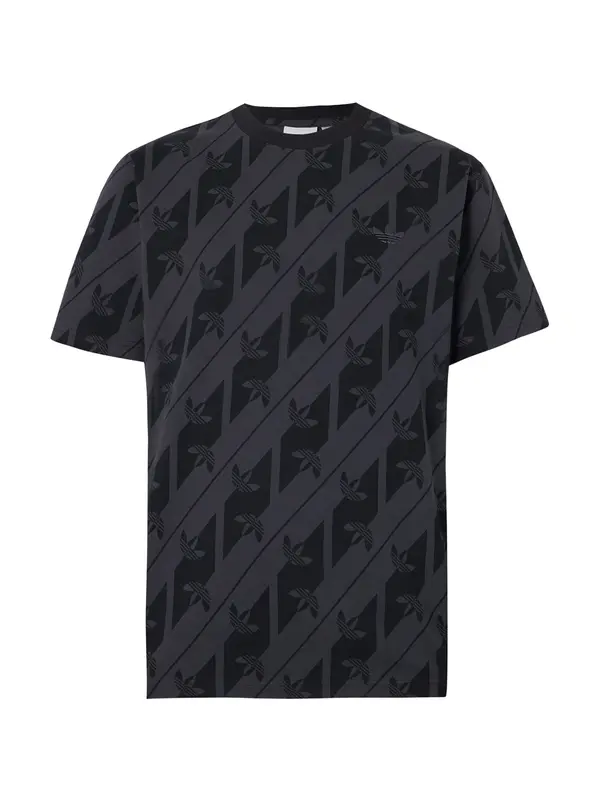 ADIDAS ORIGINALS ADIDAS ORIGINALS Majica  tamo siva / crna
