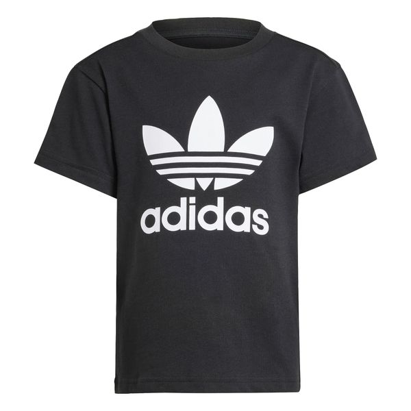 ADIDAS ORIGINALS ADIDAS ORIGINALS Majica 'TREFOIL'  crna / bijela