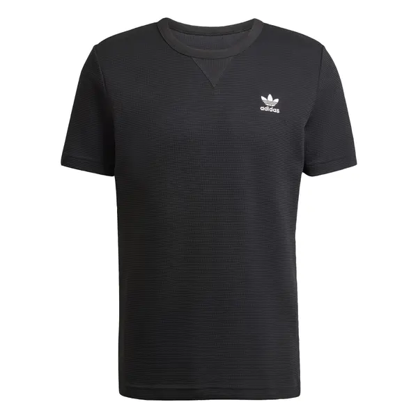 ADIDAS ORIGINALS ADIDAS ORIGINALS Majica 'Trefoil Essentials'  crna / bijela