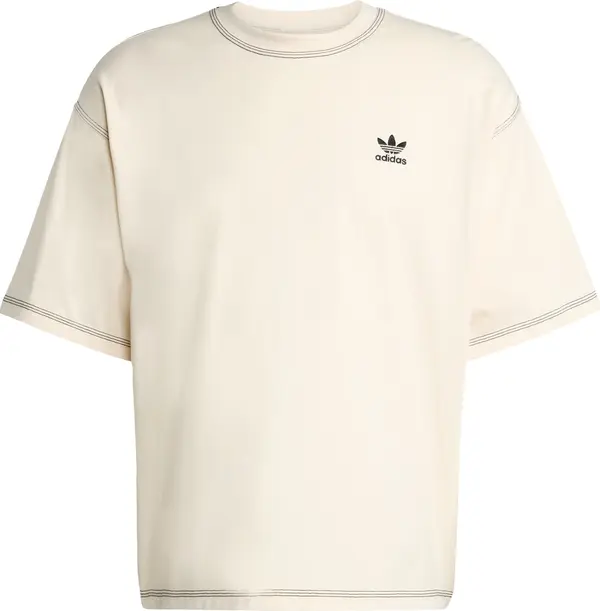 ADIDAS ORIGINALS ADIDAS ORIGINALS Majica 'Trefoil Essentials'  crna / bijela