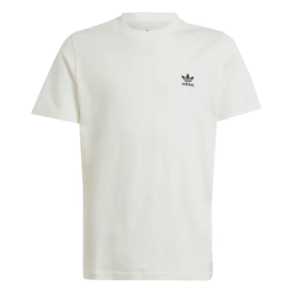 ADIDAS ORIGINALS ADIDAS ORIGINALS Majica 'Trefoil Essentials'  crna / vuneno bijela