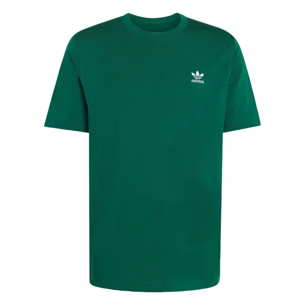 ADIDAS ORIGINALS ADIDAS ORIGINALS Majica 'Trefoil Essentials'  smaragdno zelena / bijela