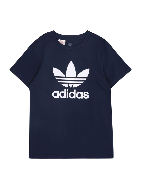 ADIDAS ORIGINALS ADIDAS ORIGINALS Majica 'TREFOIL'  indigo / bijela