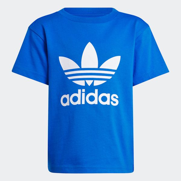 ADIDAS ORIGINALS ADIDAS ORIGINALS Majica 'Trefoil'  plava / bijela