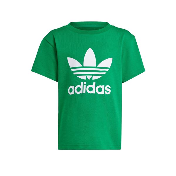 ADIDAS ORIGINALS ADIDAS ORIGINALS Majica 'TREFOIL'  zelena / bijela