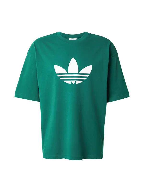 ADIDAS ORIGINALS ADIDAS ORIGINALS Majica 'TREFOIL'  zelena / bijela