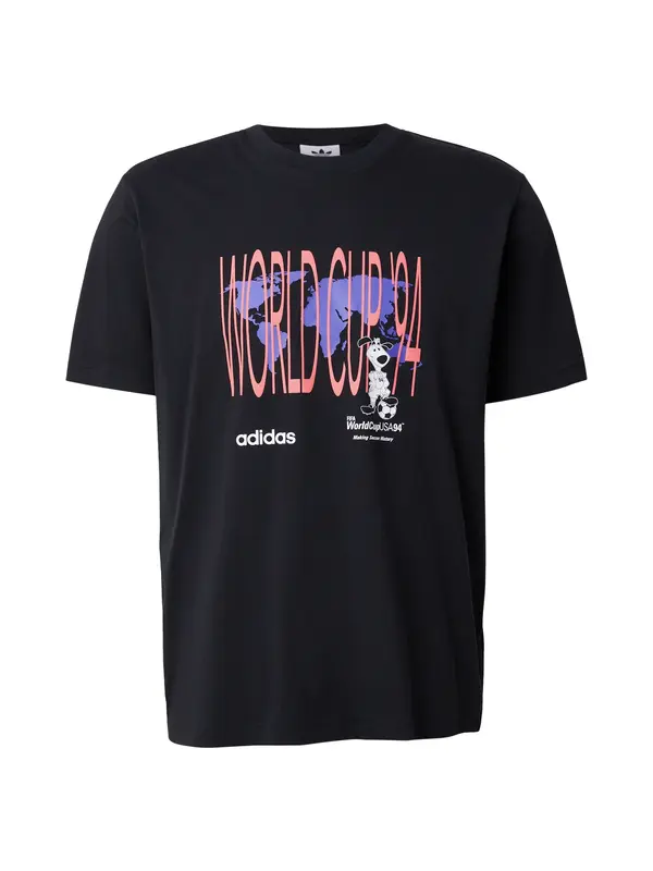 ADIDAS ORIGINALS ADIDAS ORIGINALS Majica 'WC 94 MASC'  lila / roza / crna / bijela