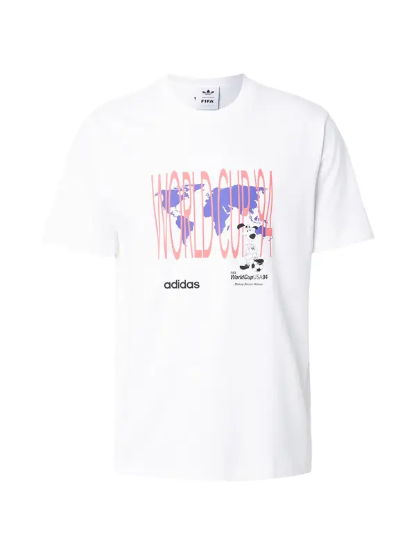 ADIDAS ORIGINALS ADIDAS ORIGINALS Majica 'WC 94 MASC'  tamno ljubičasta / malina / crna / bijela