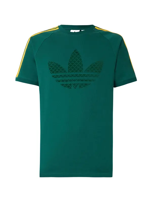 ADIDAS ORIGINALS ADIDAS ORIGINALS Majica  žuta / smaragdno zelena / tamno zelena