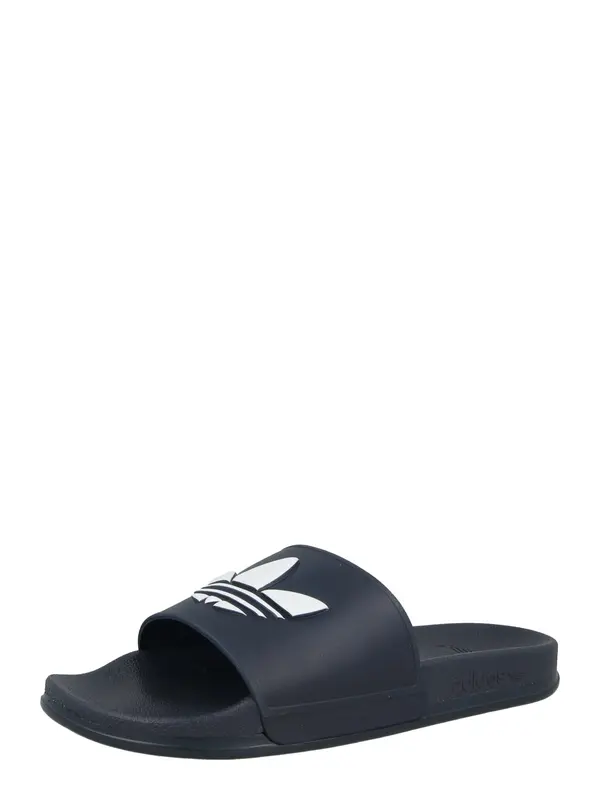 ADIDAS ORIGINALS ADIDAS ORIGINALS Natikače s potpeticom 'Adilette'  crna / bijela