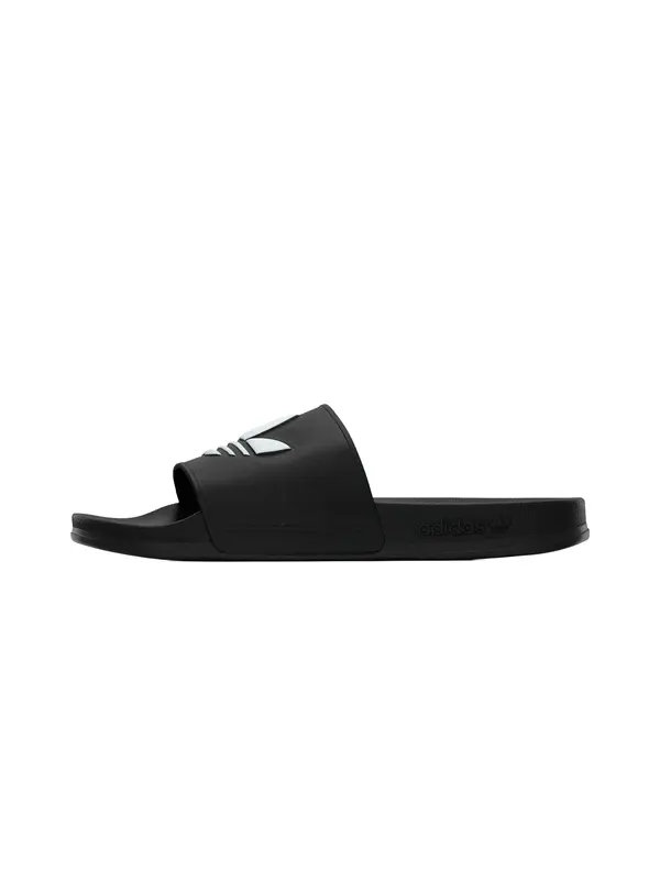 ADIDAS ORIGINALS ADIDAS ORIGINALS Natikače s potpeticom 'Adilette'  crna / bijela