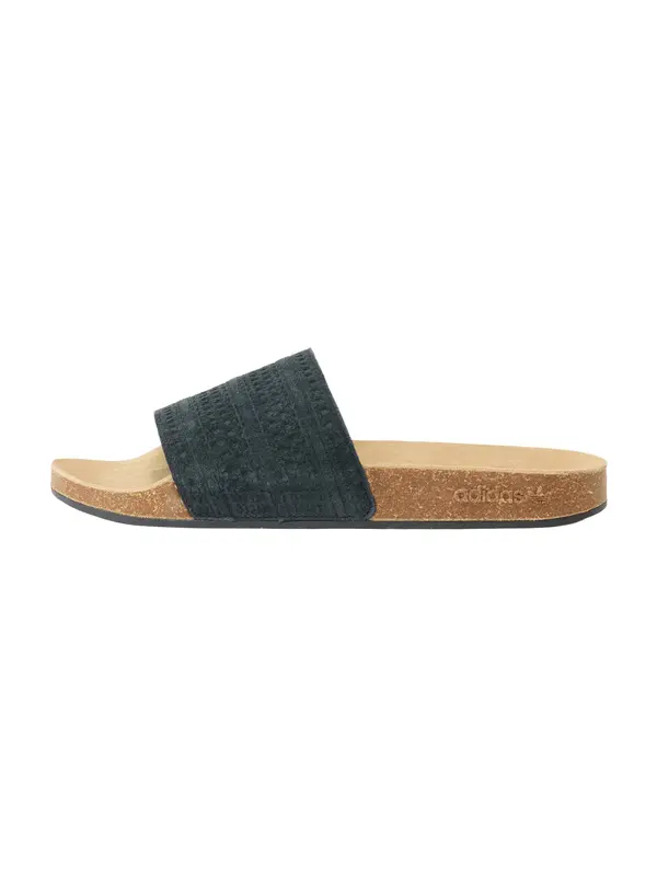ADIDAS ORIGINALS ADIDAS ORIGINALS Natikače s potpeticom 'ADILETTE'  crna