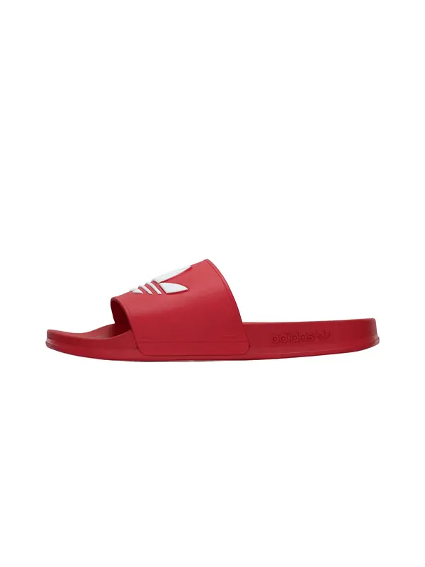 ADIDAS ORIGINALS ADIDAS ORIGINALS Natikače s potpeticom 'ADILETTE'  crvena / bijela