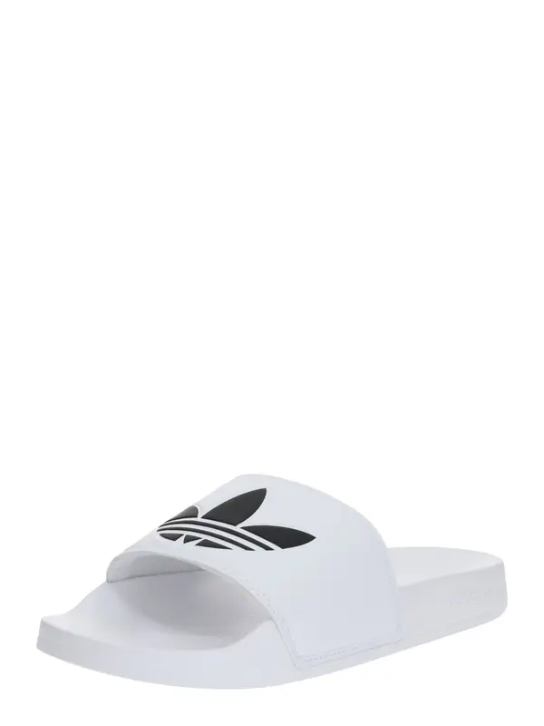 ADIDAS ORIGINALS ADIDAS ORIGINALS Natikače s potpeticom 'Adilette Lite'  crna / bijela
