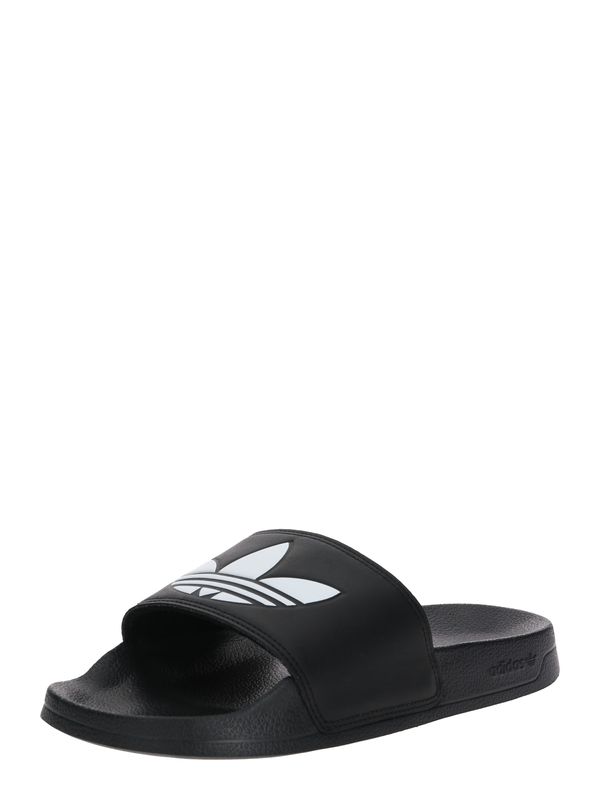 Adidas ADIDAS ORIGINALS Natikače s potpeticom 'Adilette Lite'  crna / bijela