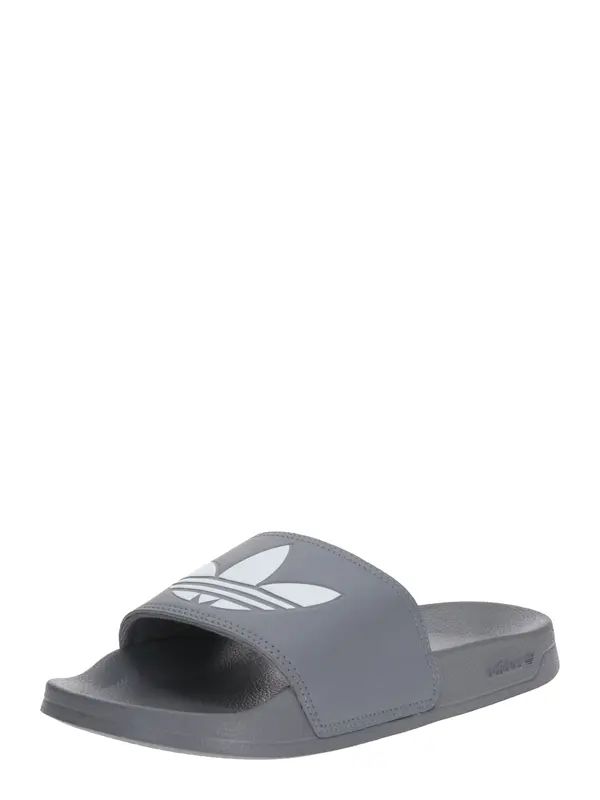 ADIDAS ORIGINALS ADIDAS ORIGINALS Natikače s potpeticom 'Adilette Lite'  siva / bijela