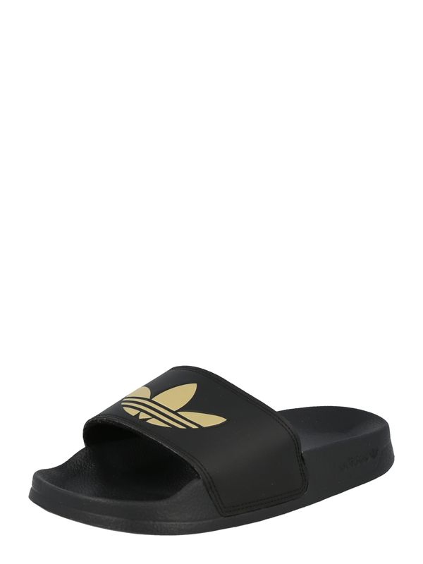 ADIDAS ORIGINALS ADIDAS ORIGINALS Natikače s potpeticom 'Adilette Lite'  zlatna / crna