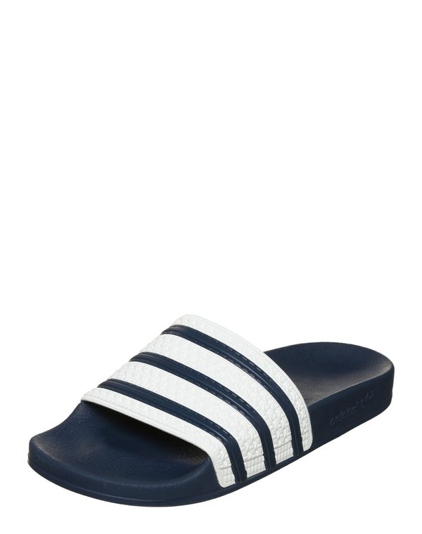 Adidas ADIDAS ORIGINALS Natikače s potpeticom 'Adilette'  mornarsko plava / bijela