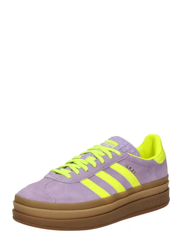 ADIDAS ORIGINALS ADIDAS ORIGINALS Niske tenisice 'Gazelle Bold'  neonsko zelena / lila
