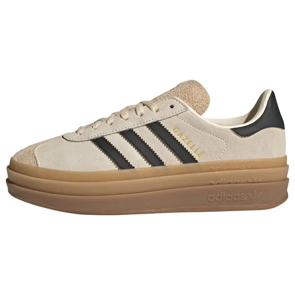 ADIDAS ORIGINALS ADIDAS ORIGINALS Niske tenisice 'Gazelle Bold'  zlatna / crna / vuneno bijela