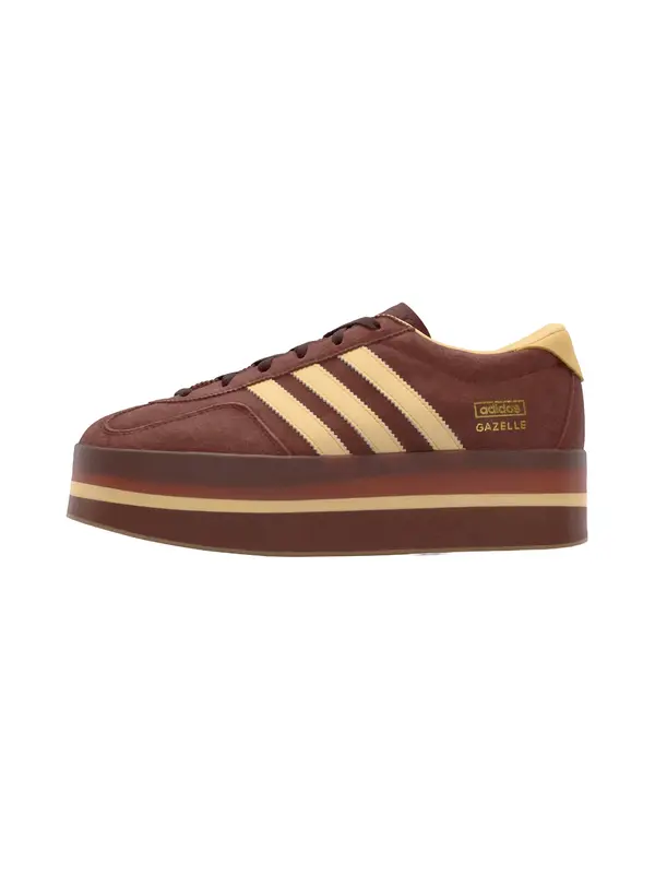 ADIDAS ORIGINALS ADIDAS ORIGINALS Niske tenisice 'GAZELLE STACK'  smeđa / pastelno žuta