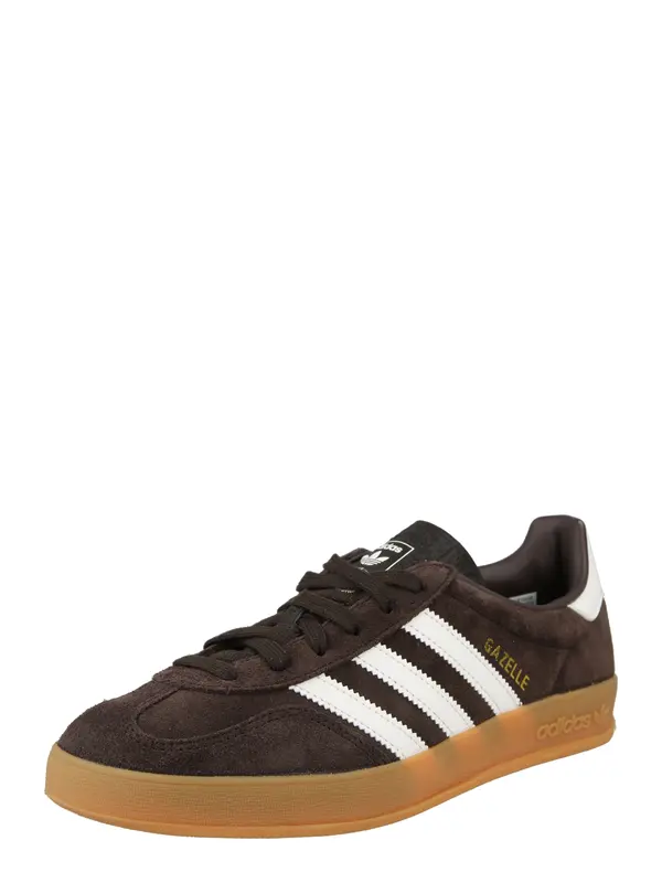 ADIDAS ORIGINALS ADIDAS ORIGINALS Niske tenisice 'Gazelle'  tamno smeđa / bijela
