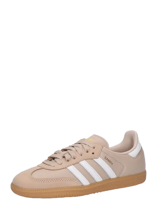 ADIDAS ORIGINALS ADIDAS ORIGINALS Niske tenisice 'Samba'  bež / zlatna / bijela