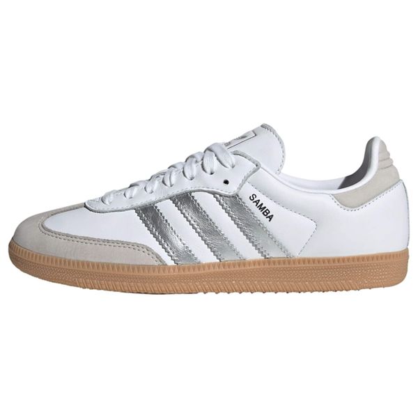 Adidas ADIDAS ORIGINALS Niske tenisice 'Samba OG'  svijetlosiva / srebro / bijela
