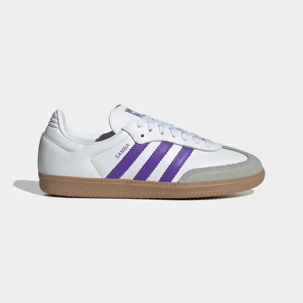 ADIDAS ORIGINALS ADIDAS ORIGINALS Niske tenisice 'SAMBA'  siva / ljubičasta / bijela