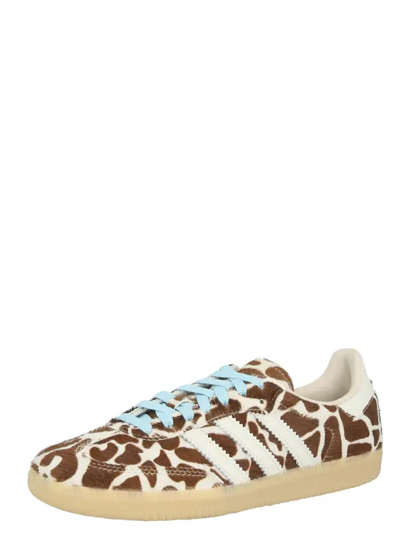ADIDAS ORIGINALS ADIDAS ORIGINALS Niske tenisice 'SAMBA'  svijetlobež / nebesko plava / smeđa