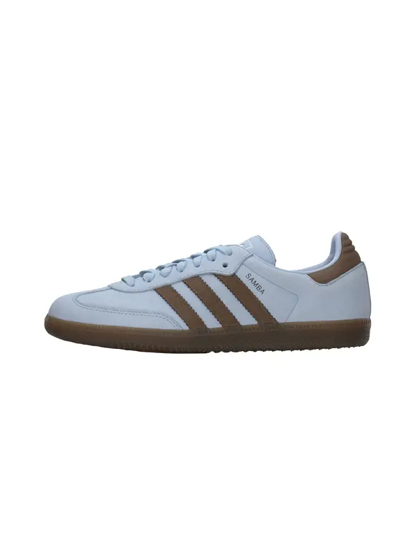 ADIDAS ORIGINALS ADIDAS ORIGINALS Niske tenisice 'SAMBA'  svijetloplava / tamno smeđa