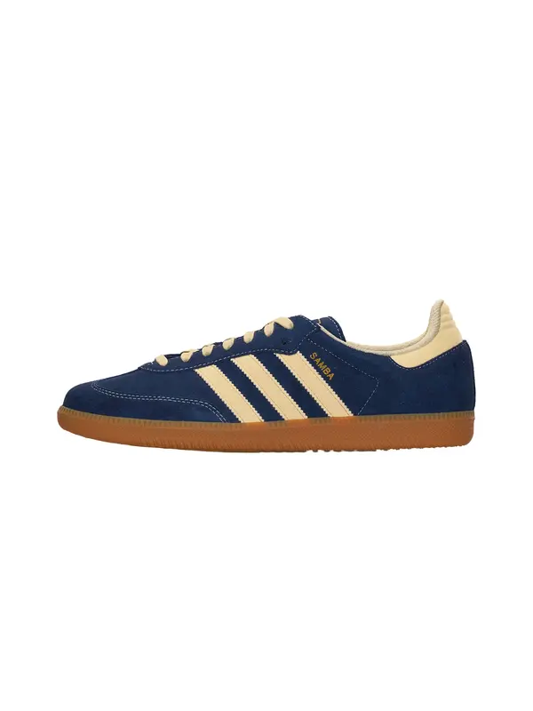 ADIDAS ORIGINALS ADIDAS ORIGINALS Niske tenisice 'Samba'  toplo smeđa / tamno plava / zlatna