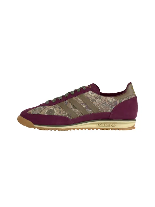 ADIDAS ORIGINALS ADIDAS ORIGINALS Niske tenisice 'SL 72 OG X Liberty London'  bež / boja blata / boja vina