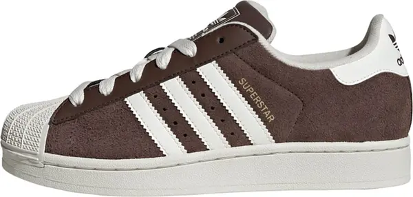 ADIDAS ORIGINALS ADIDAS ORIGINALS Niske tenisice 'Superstar II'  tamno smeđa / bijela