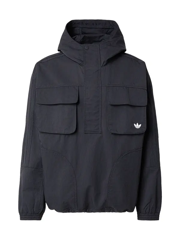 ADIDAS ORIGINALS ADIDAS ORIGINALS Prijelazna jakna 'BRITCORE'  crna