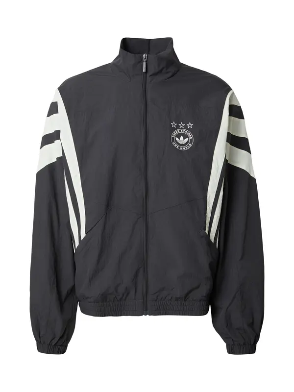 ADIDAS ORIGINALS ADIDAS ORIGINALS Prijelazna jakna  crna / bijela