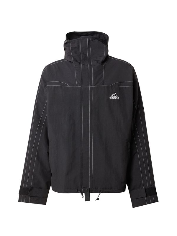 ADIDAS ORIGINALS ADIDAS ORIGINALS Prijelazna jakna 'CUTLINE'  siva / crna / bijela